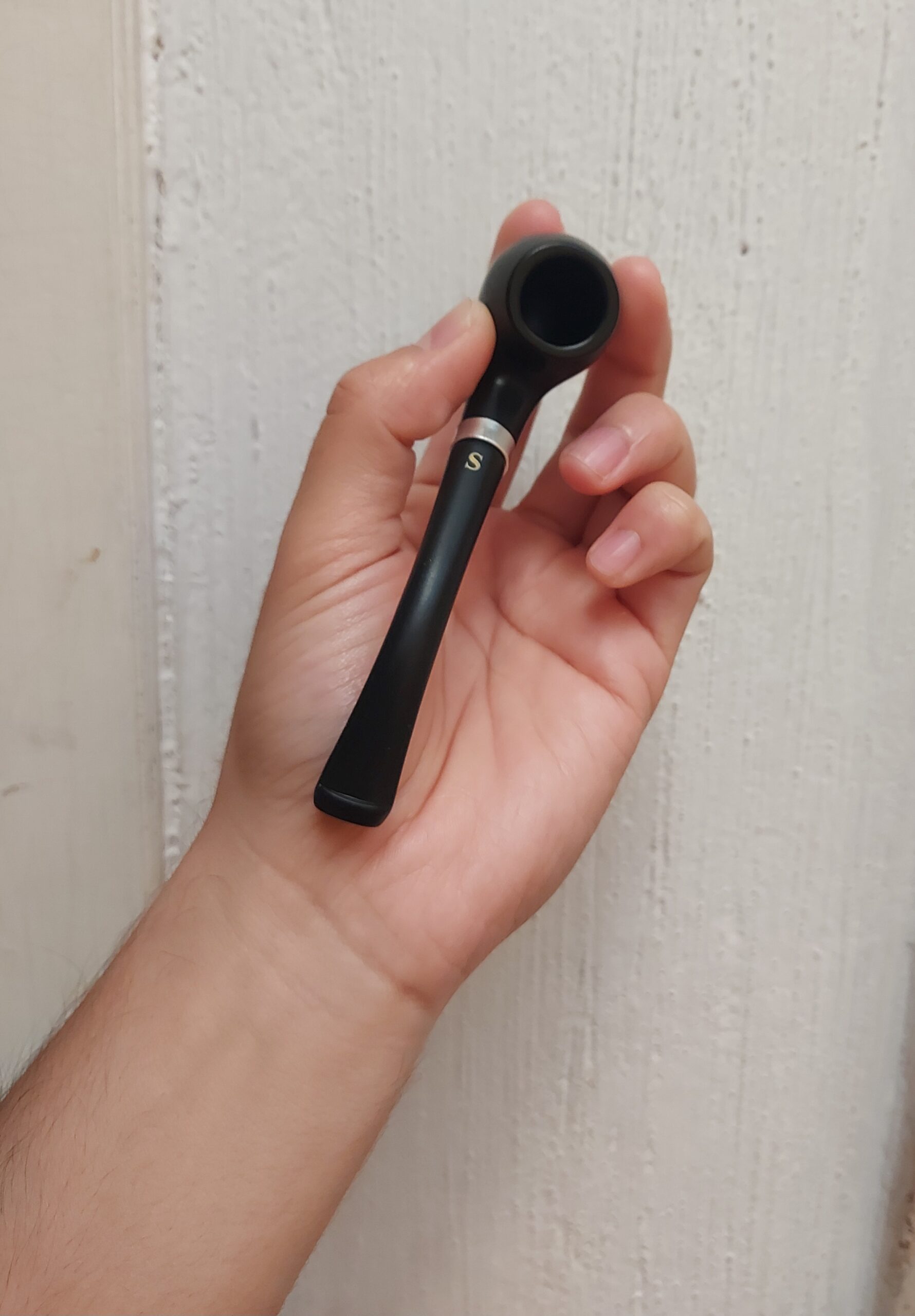 Pipa de Madera con Cuerpo de Resina | 12 cm: imagen 2